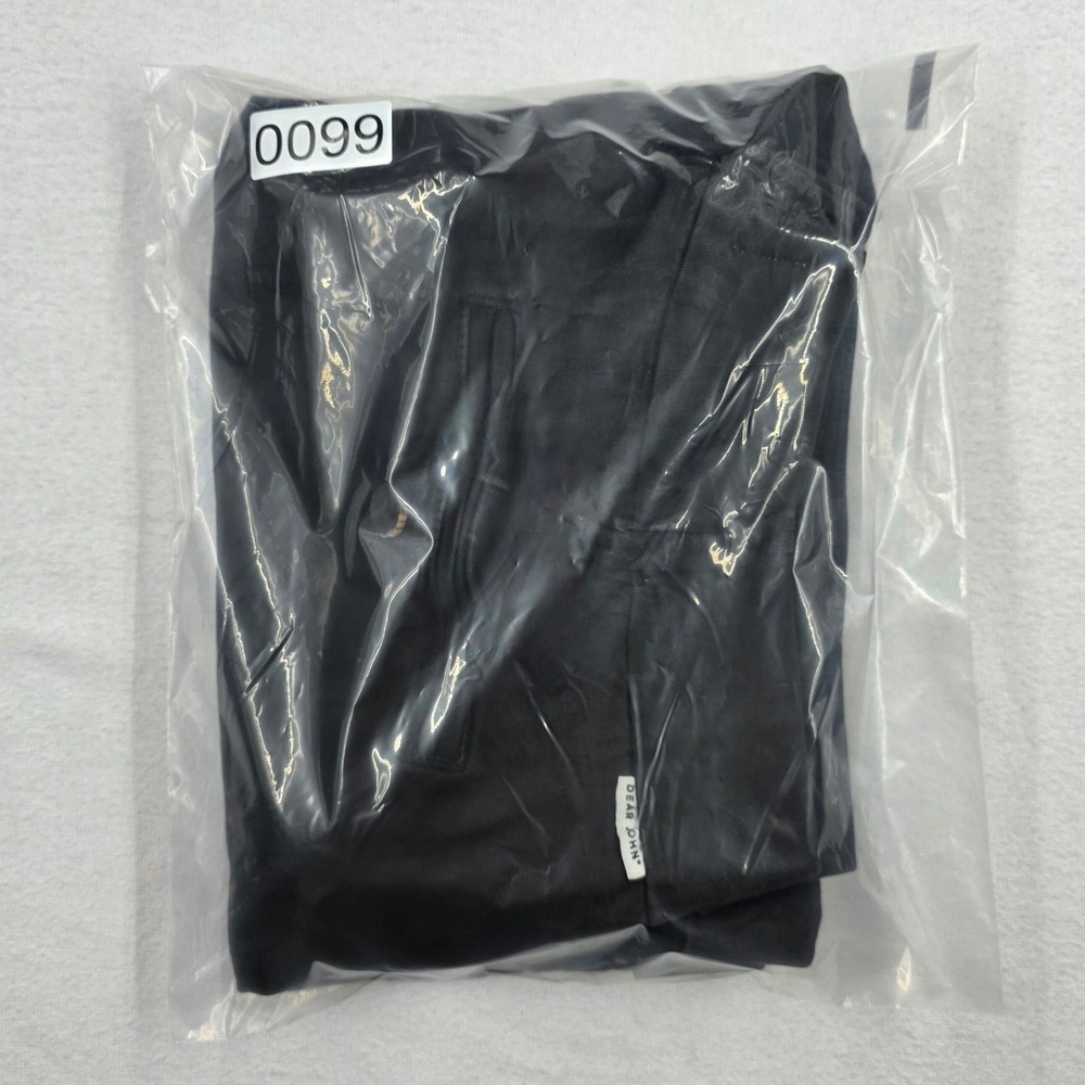 Dear John North Hampton Black High Rise Cuffed Shorts Size 31 Chino Stretch - Picture 12 of 12